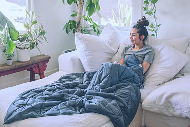 Luxury Weighted Blanket | Anxiety Calming Covering - Nest Bedding – Nest  Bedding®